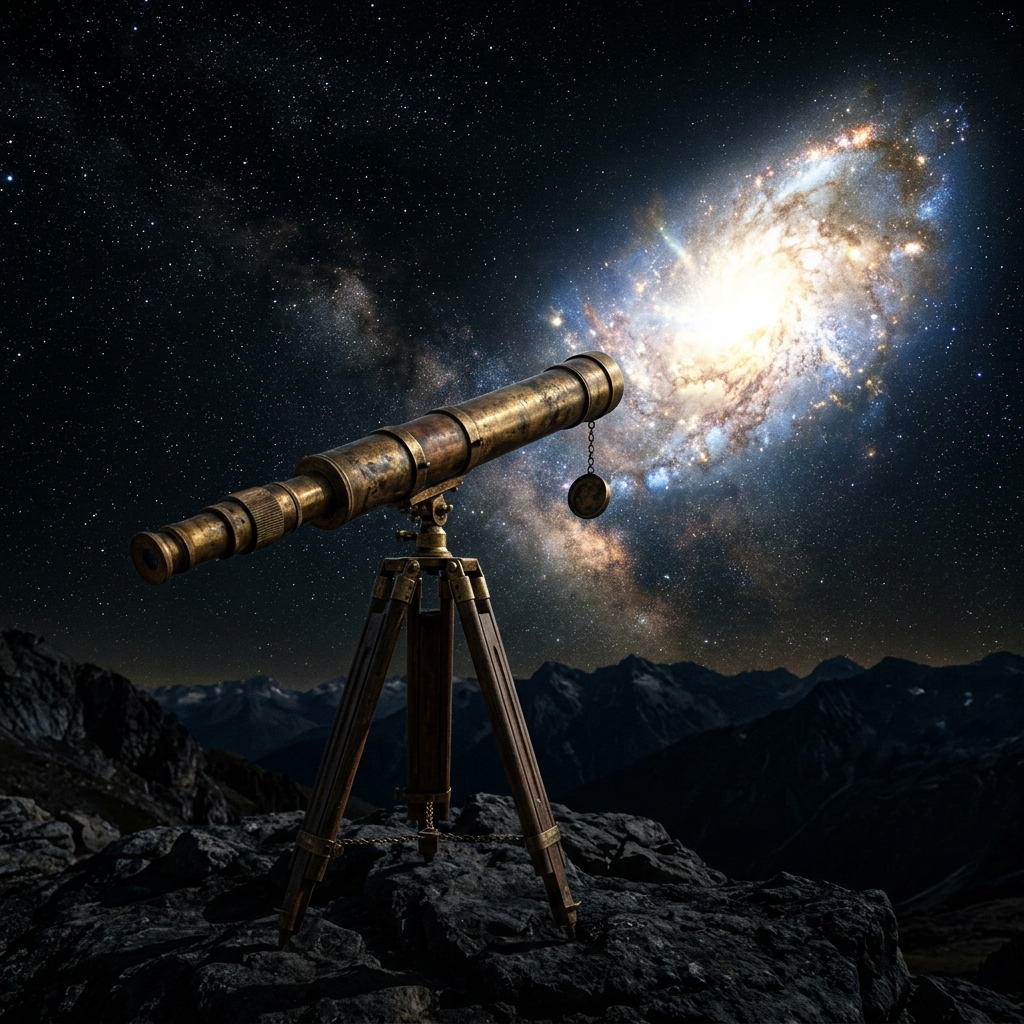 Galileo Telescope pointing to Supernova